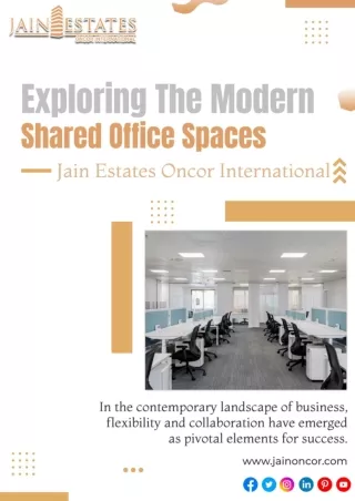 Exploring The Modern Shared Office Spaces