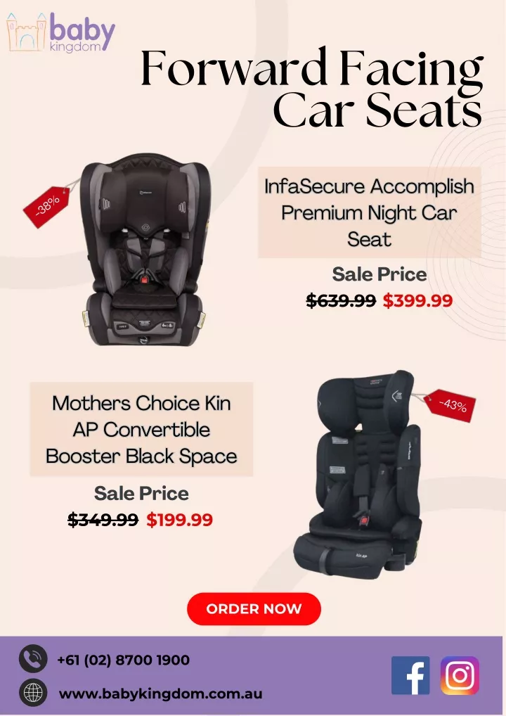 forward facing car seats