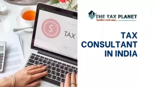 Tax Consultant in India - The Tax Planet