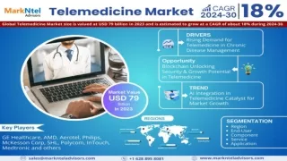 Telemedicine Market Will Hit Big Revenues in Future