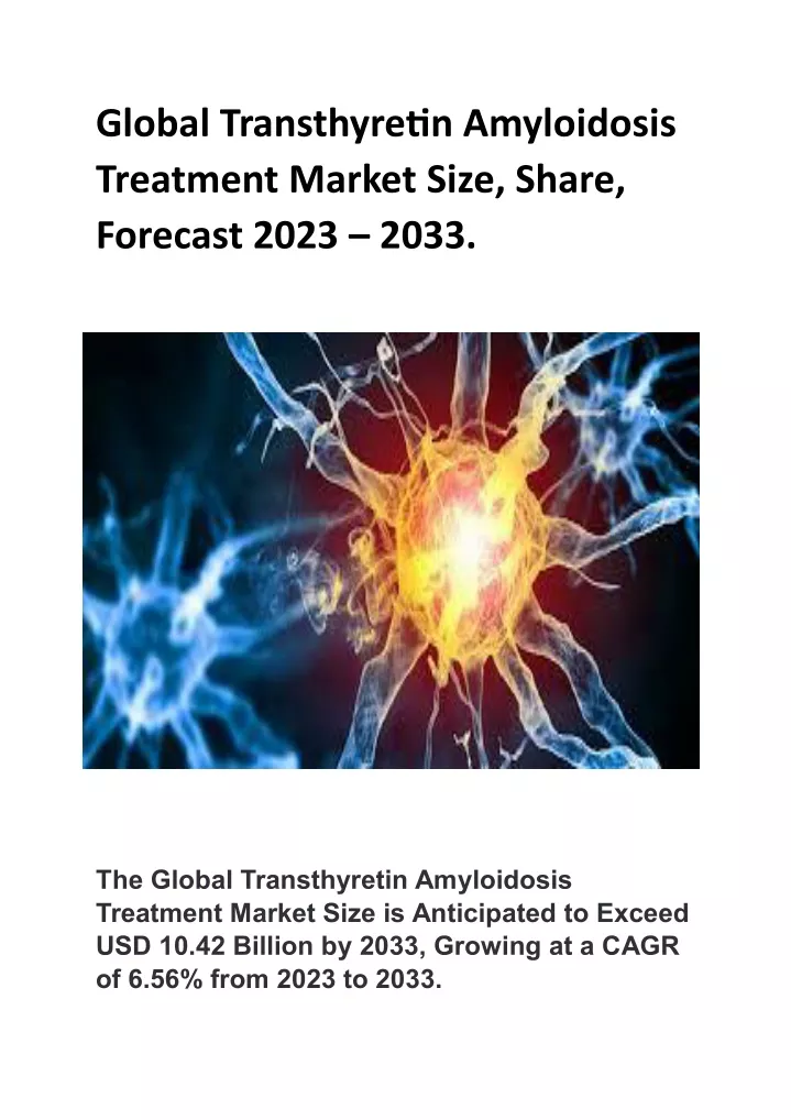 global transthyretin amyloidosis treatment market