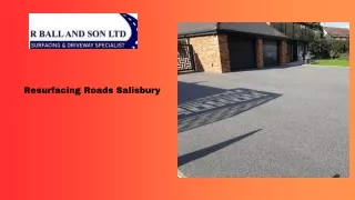 Resurfacing Roads Salisbury