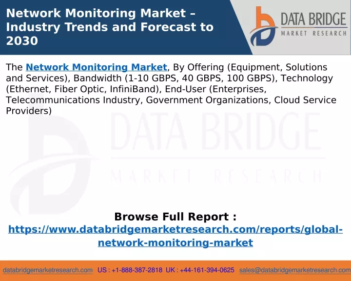 network monitoring market industry trends