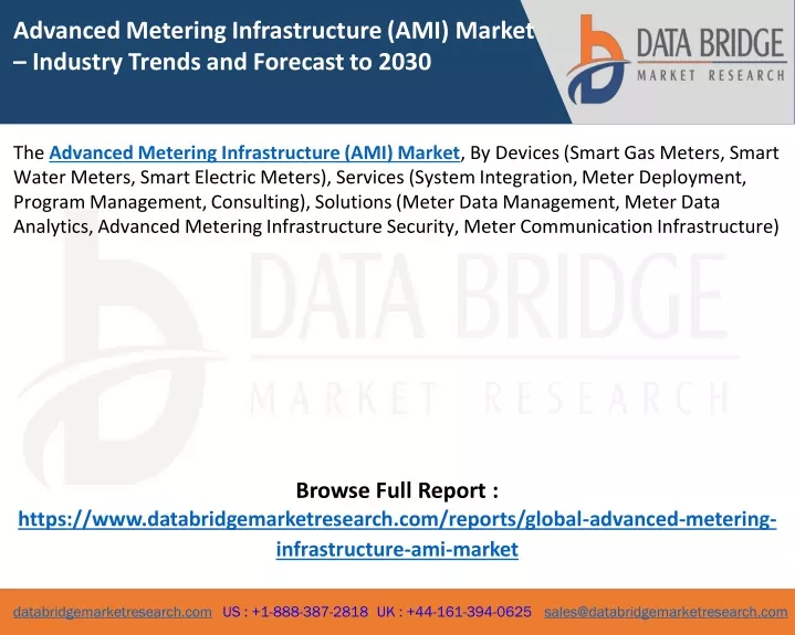 PPT - Advanced Metering Infrastructure (AMI) Market PowerPoint ...