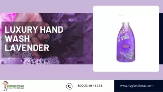 Luxury Hand Wash Lavender