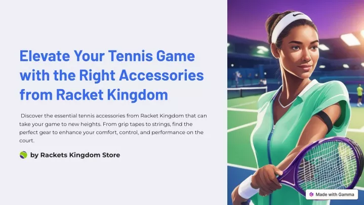 elevate your tennis game with the right