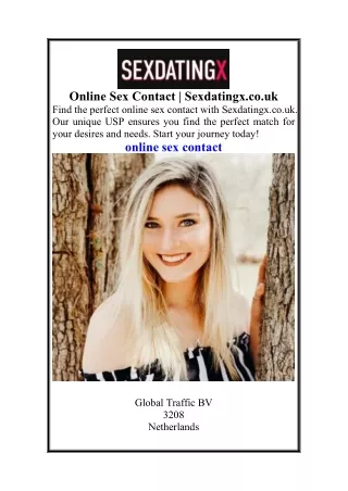 Online Sex Contact  Sexdatingx.co.uk