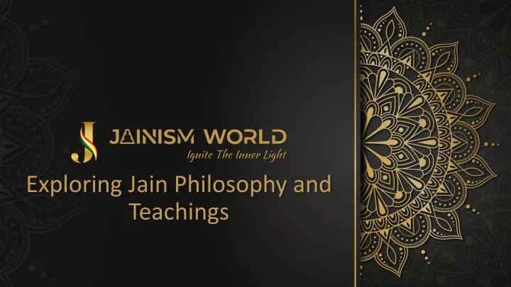exploring jain philosophy and teachings