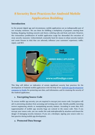8 Security Best Practices for Android Mobile Application Building.docx