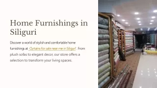 home furnishings in siliguri