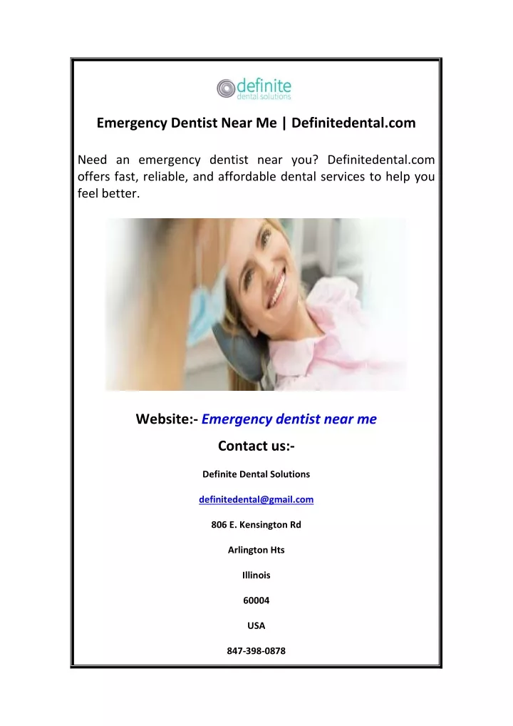 emergency dentist near me definitedental com