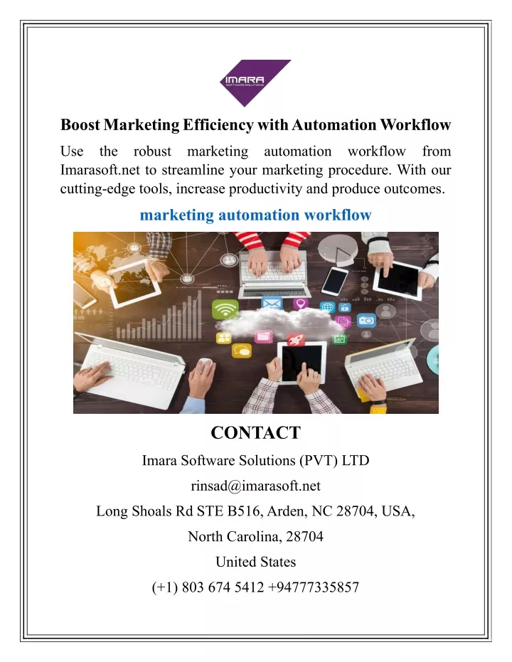 boost marketing efficiency with automation