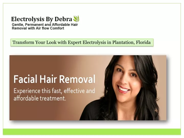 transform your look with expert electrolysis