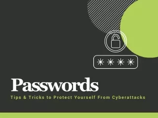 Passwords | Strong Password Practices | Password Tips and Tricks