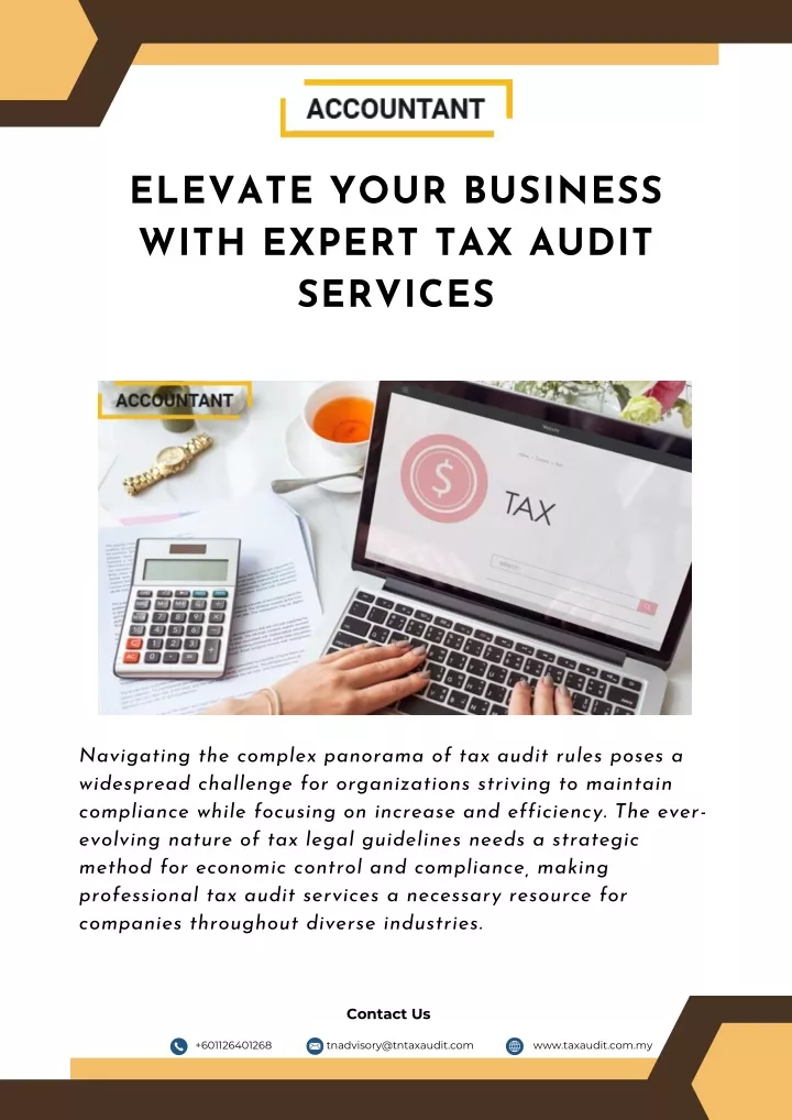 elevate your business with expert tax audit