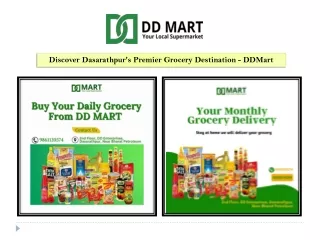 Discover Dasarathpur's Premier Grocery Destination - DDMart