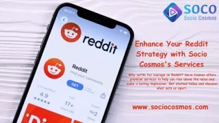 Rise Above Average on Reddit with Socio Cosmos