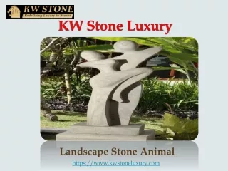 Landscape Stone Animal