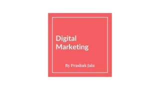 Digital marketing leverages online channels to promote products and services