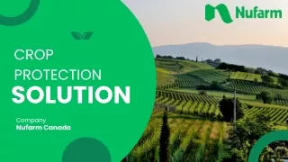 Crop Protection Solution by Nufarm