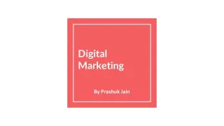 Digital marketing leverages online channels to promote products and services, e