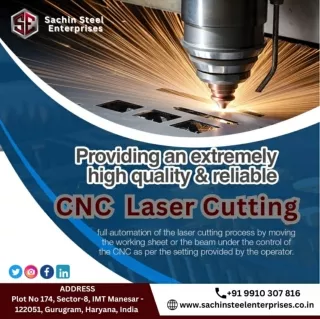 Top CNC Laser Cutting Services in Manesar, Gurugram