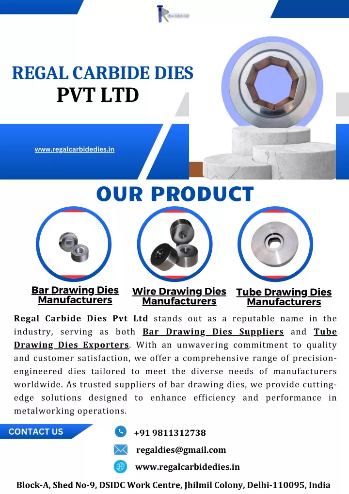 regal carbide dies pvt ltd