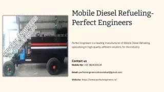 Mobile Diesel Refueling Manufacturer, Best Mobile Diesel Refueling