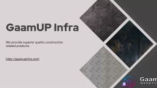 Best Raw Material Supplies in Navi Mumbai | GaamUP Infra