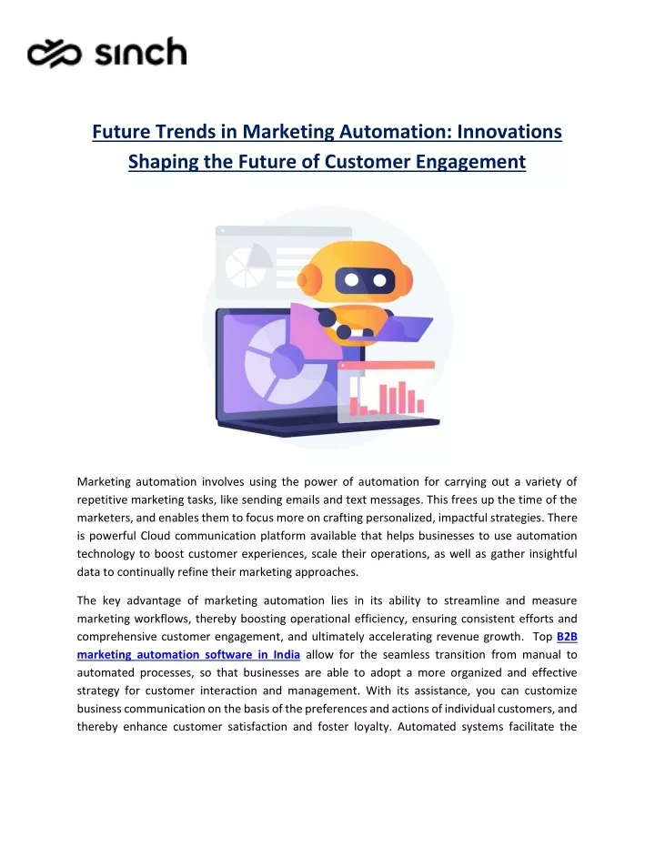 future trends in marketing automation innovations