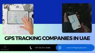 gps tracking companies in uae pptx
