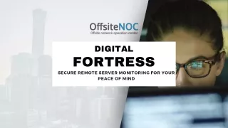Digital Fortress Secure Remote Server Monitoring for Your Peace of Mind
