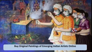 Buy Original Paintings of Emerging Indian Artists Online