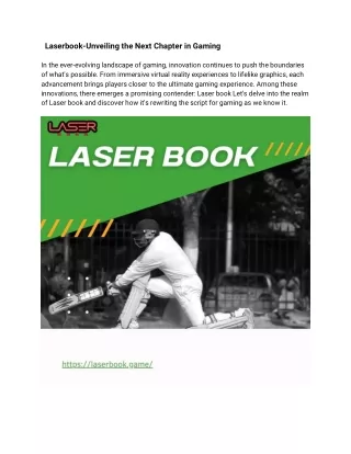 Laserbook-Unveiling the Next Chapter in Gaming (1) (1)