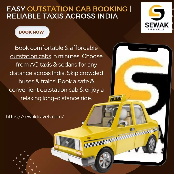easy outstation cab booking reliable taxis across