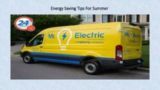 Energy Saving Tips For Summer
