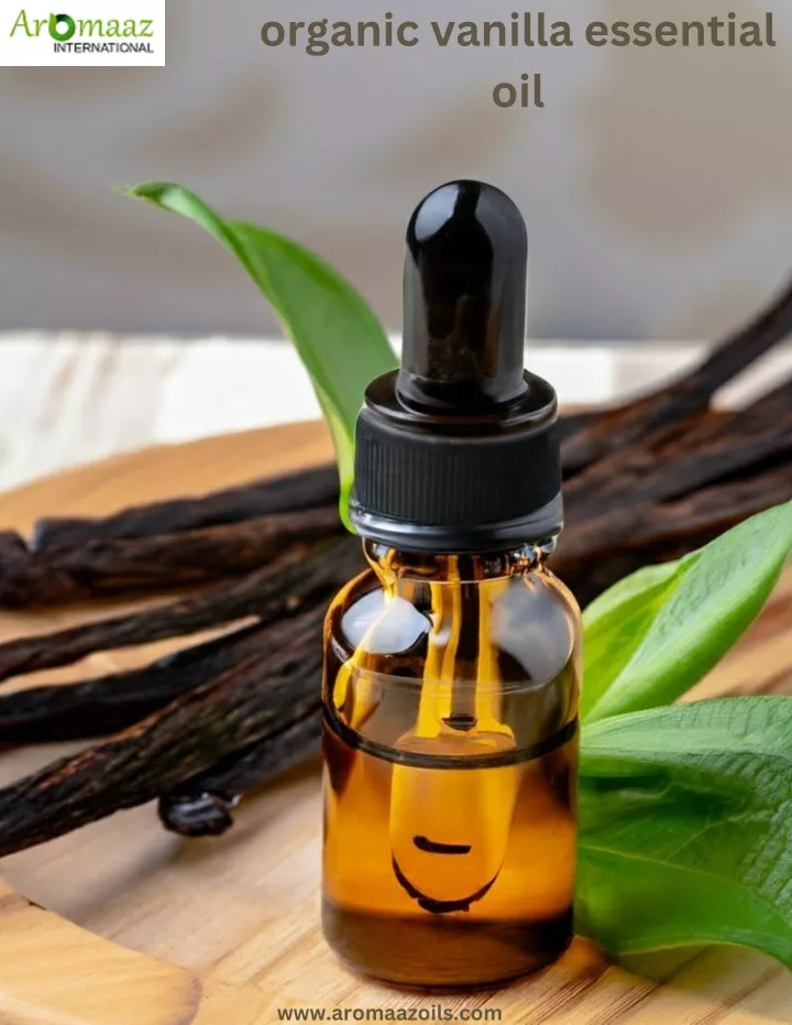 organic vanilla essential oil