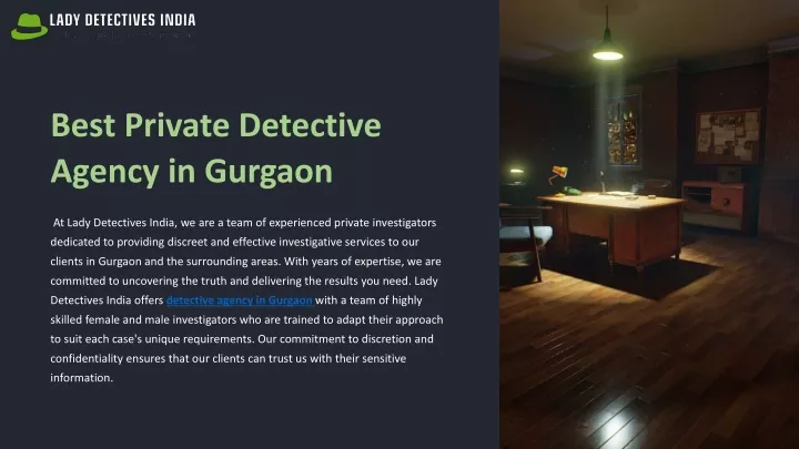 best private detective agency in gurgaon