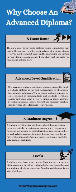 Why Choose An Advanced Diploma?
