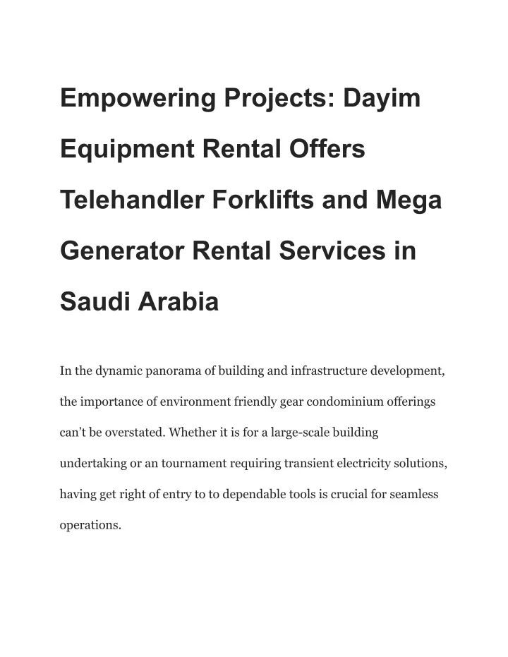 empowering projects dayim