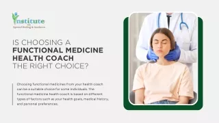Is Choosing a Functional Medicine Health Coach  The Right Choice?