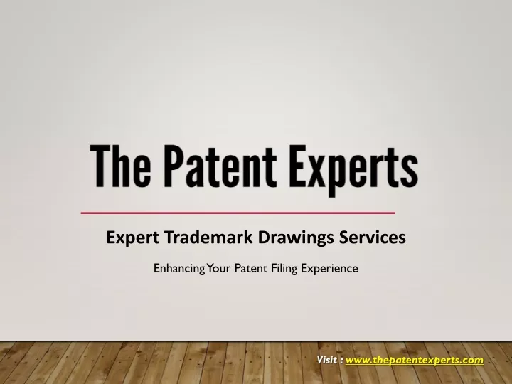 expert trademark drawings services
