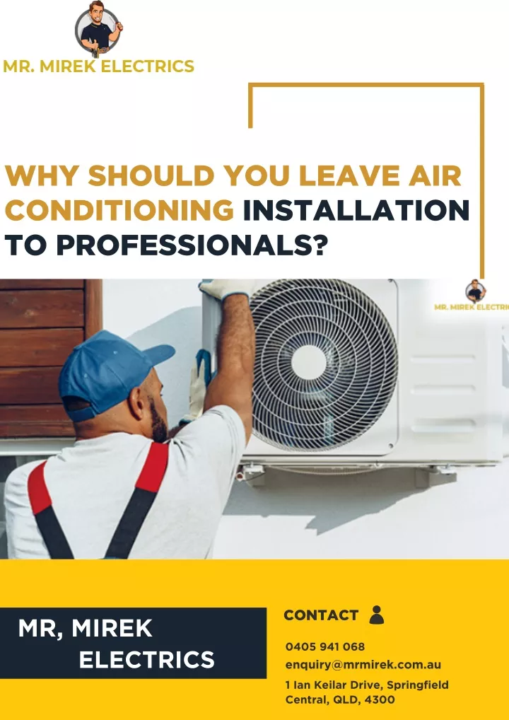 why should you leave air conditioning