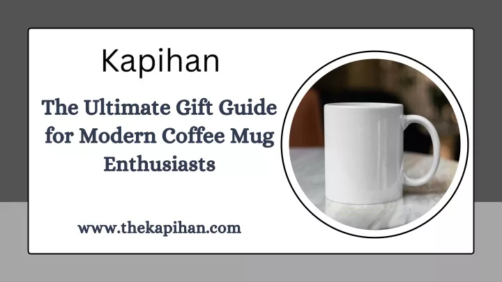 the ultimate gift guide for modern coffee