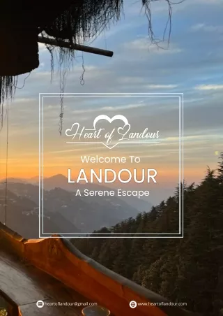 Experience the Charm of Heart of Landour