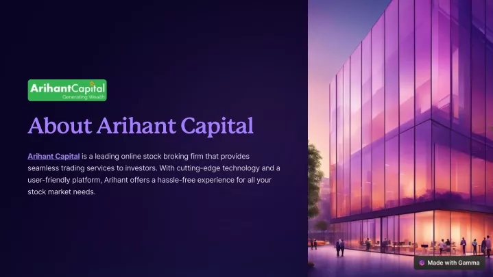 about arihant capital