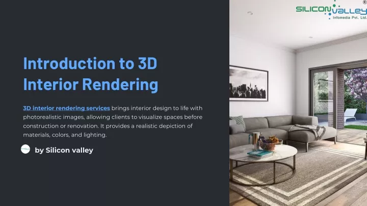 introduction to 3d interior rendering