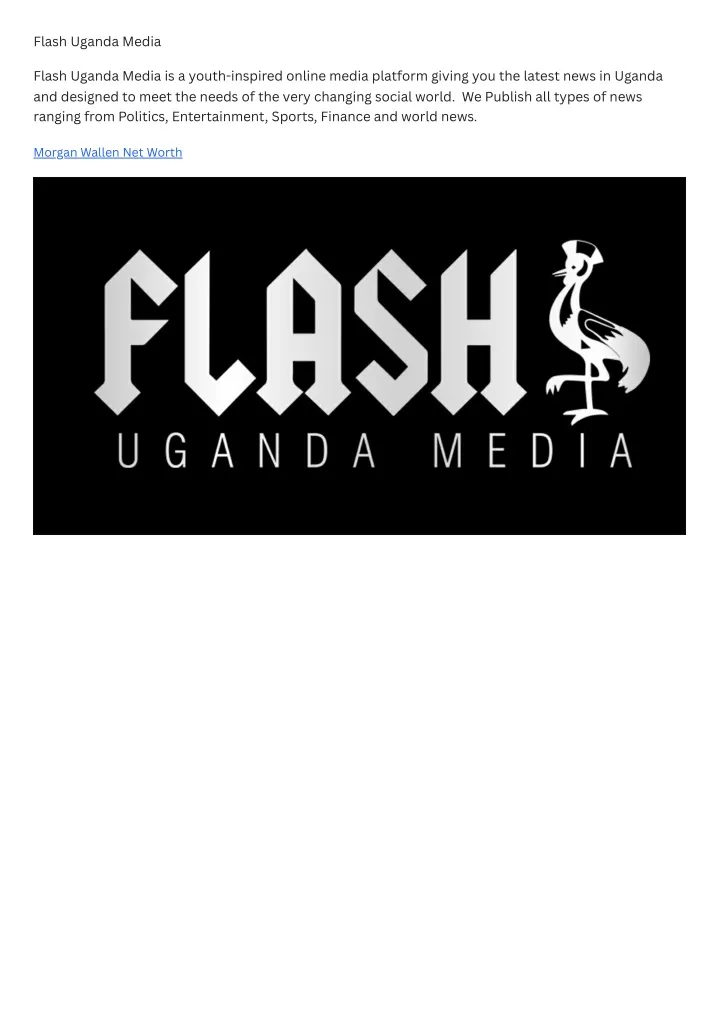 flash uganda media