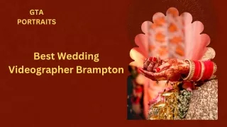Best Wedding Videographer Brampton