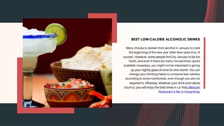 best low calorie alcoholic drinks